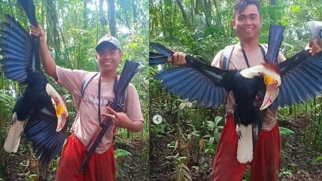 Menembak Burung Satwa Langka