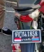 Polisi Tilang Motor Thailand di Indonesia, Kok Bisa?