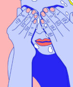 Face Washing Illustration