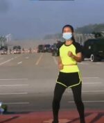 Kudeta Militer Myanmar Berlangsung, Wanita Asik Joget SKJ "Ampun Bang Jago"