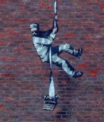 Banksy Bikin Karya yang "Terinspirasi" dari Bob Ross