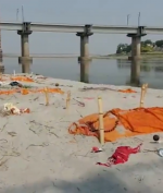 Ribuan Mayat Covid-19 Mengapung di Sungai Gangga