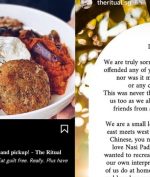Nasi Padang Jadi Perkara, Kafe di Singapura Ini Minta Maaf